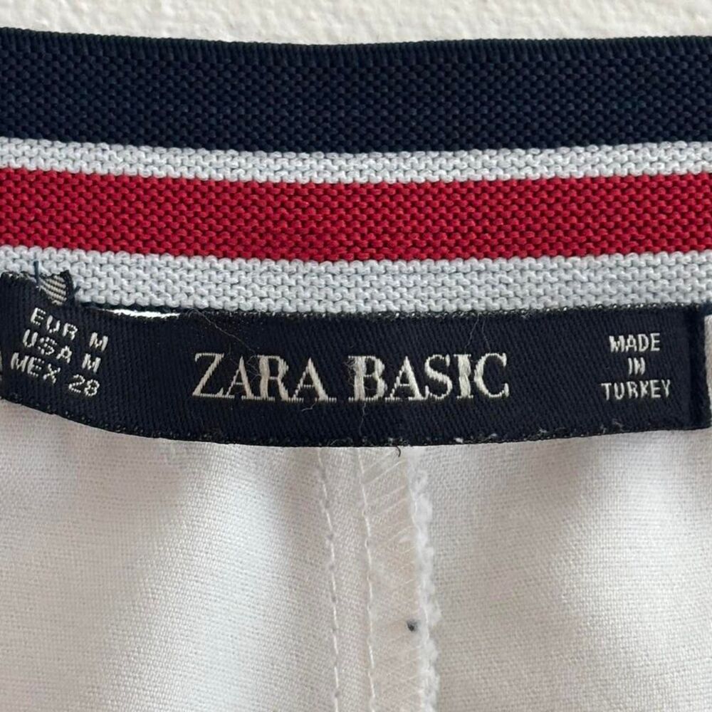 Zara Women's White Dress Pants M
